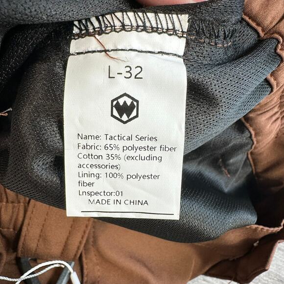 NWT FlexCamo Tactical Waterproof Pants Brown 32 - Picture 9 of 14